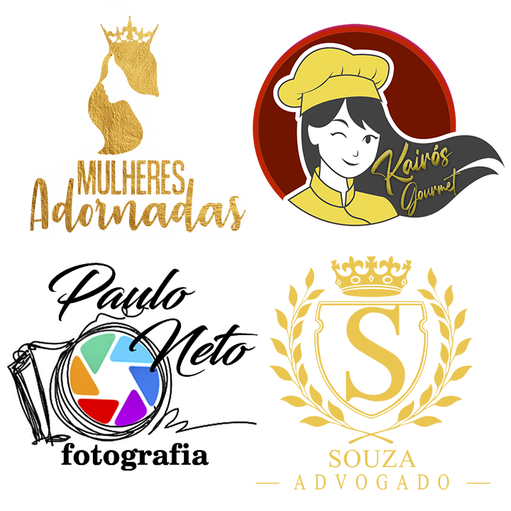 Imagem com logotipos institucionais e comerciais